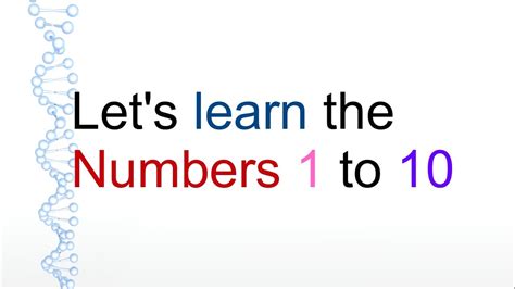 One of your targets will be to improve your english vocabulary in these fields and learn the most therefore, one of the first steps of english education is to learn the numbers in english completely therefore, once you start understanding the basic speaking and writing principles of that language. Learn Numbers 1 to 10 with Spelling for kids | Counting ...