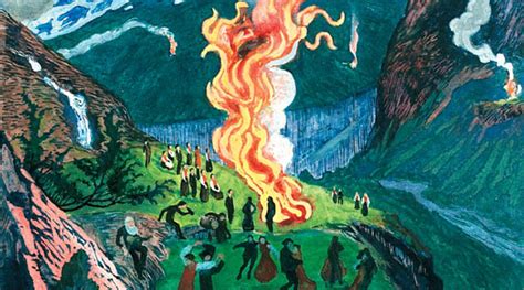 Astrup is getting his first major show outside norway. Nikolai Astrup - Drømmebilleder - Udstilling | AOK