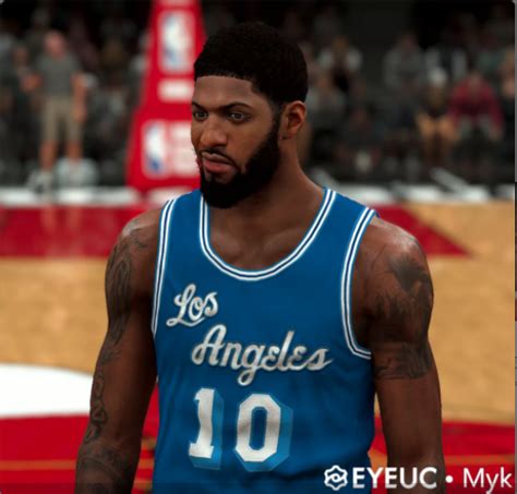 Related to paul george hair. Paul George Cyberface, Hair and body Model by myk [FOR ...