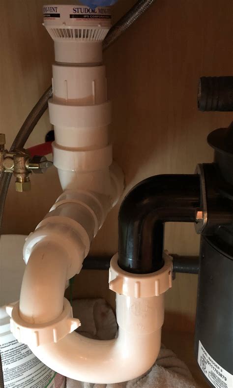 Boil 1 cup (236.58 ml) of water in a pot. drain waste vent - Is my sink trap too high? - Home ...