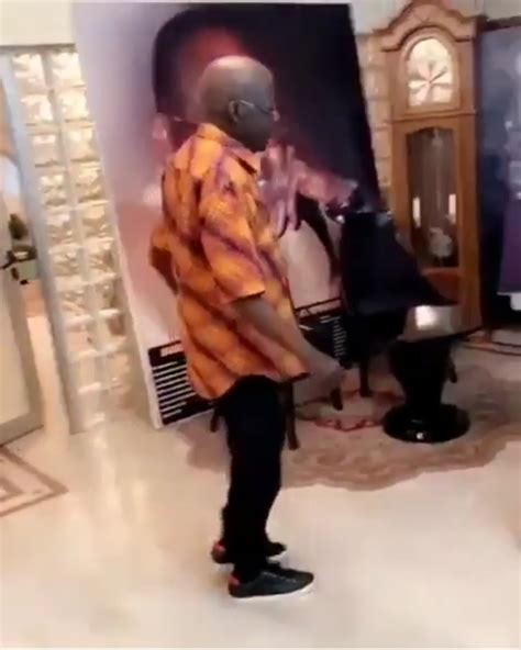 A post shared by thefamousnaija. Bola Tinubu Dancing In His House (Video, Photos)