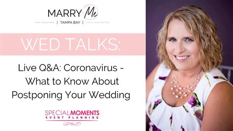 Wedding ceremonies and civil partnership registrations. Postponing Your Wedding | Coronavirus Wedding Planning ...