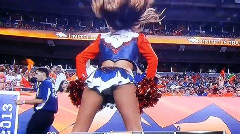 Underwear that creates the appearance of a pronounced camel toe is reportedly gaining popularity. Denver bronco cheerleader kern and hoof shot - YouTube