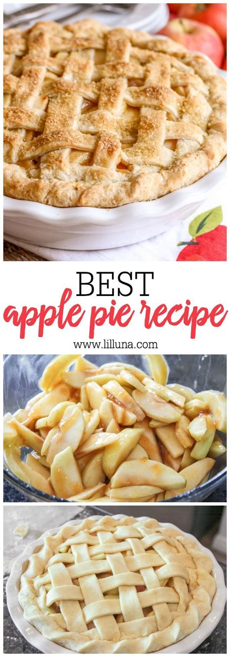 Whoever grandma ople is, i would really like to thank her for. BEST Homemade Apple Pie - Step by Step (+VIDEO) | Lil' Luna | Recipe | Best apple pie, Apple pie ...