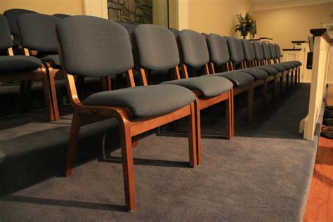 For more about current trends in church seating, please read our article on choosing chairs for today's church. Church Choir Chairs: Oak-Lock, Ply-Harp, Ply-Bent