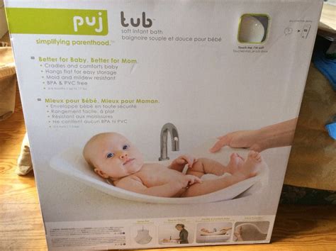 Some of the top baby bath tubs reviewed in this article come with suction cups. Puj+Tub+Soft+Infant+Bath+(White)+ | Baby bath, Puj tub, Tub