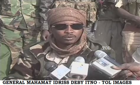Un an plus tard, mahamat idriss déby s'en va au mali où il est nommé au poste de commandant en second des forces armées tchadiennes en intervention au mali (fatim). yayoush@ctu