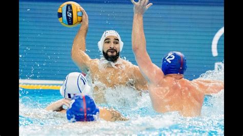 (with blue short, red socks). Hungary vs France - Waterpolo Men EL 2020 - YouTube