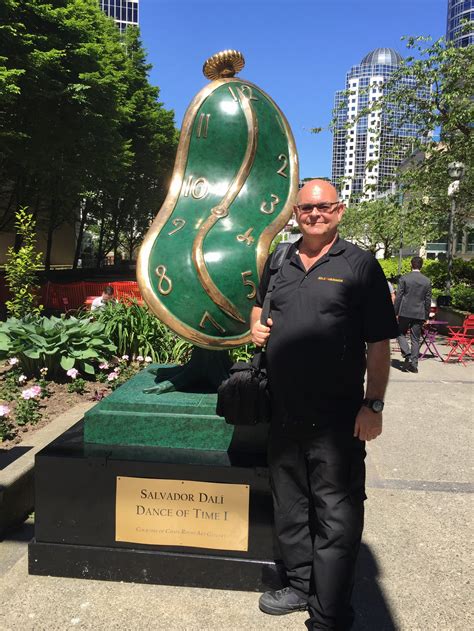 A clock from salvador dali's persistence of memory for your wrist: Melting Clock by Salvador Dali on Display in Downtown ...