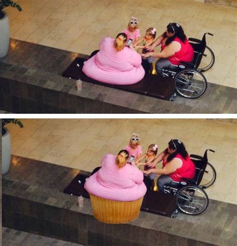 Looking for more camel toe? Fat lady looks better as a cupcake. - RealFunny