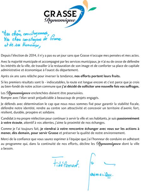 Par dominique perez, publié le 21 mai 2007. Jérôme Viaud 2020 - Lettre de candidature