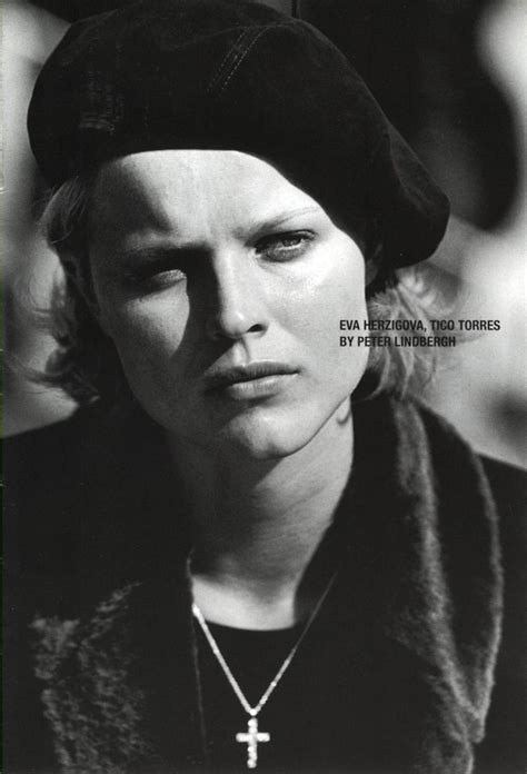 Eva herzigova featured in peter lindbergh, october 2016. Editorial Archive: Photo | Peter lindbergh, Vogue italia ...