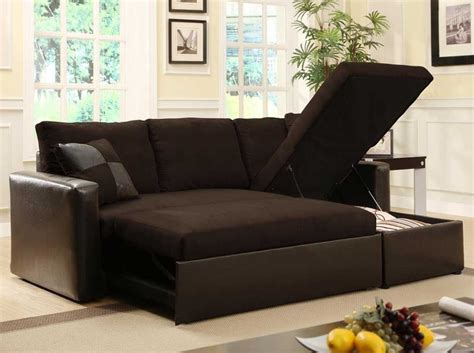 Cozy and compact sectional sofa that is ideal for small living room or studio. 2020 Best of Adjustable Sectional Sofas With Queen Bed