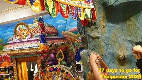 During the pilgrimage, some devotees will carry large milk pots and ornate frames (kavadi). We Love Batu Caves - 27 days for Thaipusam 2020 | Facebook