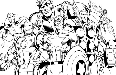 You need to use avengers coloring pages from marvel for quick usage. Avengers Coloring Pages - Best Coloring Pages For Kids