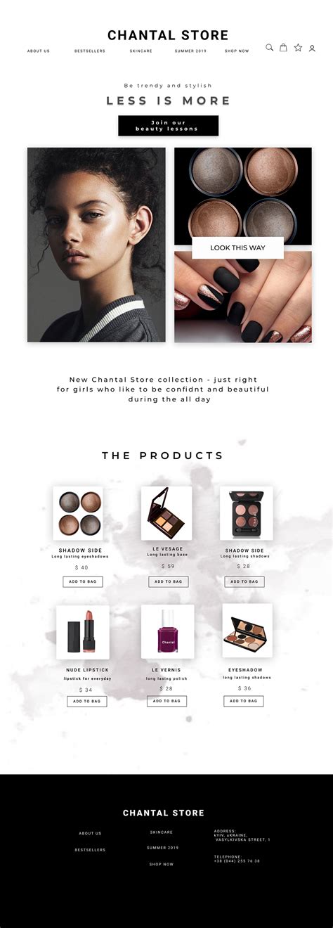 Check spelling or type a new query. WEBSITE FOR COSMETICS STORE on Behance