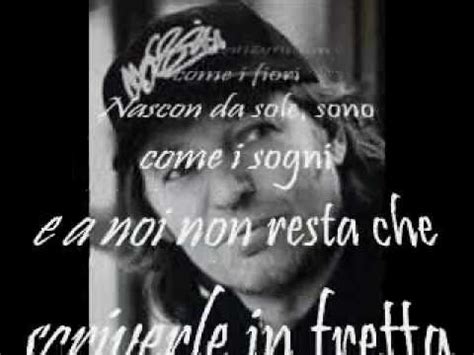 Un brano di cui il blasco ha regalato una piccola anteprima, sotto forma di un trailer clip pubblicato tra le storie sulla sua pagina facebook e come post a sé state sul suo profilo instagram. Frasi Vasco Rossi....SII STUPENDO.wmv - YouTube