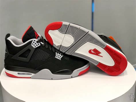 Air jordan delta breatheclear, grey & red. Up Close and Personal with the Nike Air Jordan 4 Retro 'Black/Cement' - WearTesters