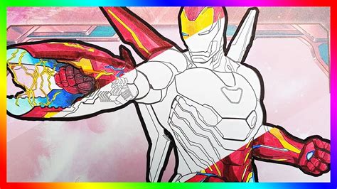 We have brought some selected pictures. Iron Man Coloring Pages | THE AVENGERS Coloring for kids ...