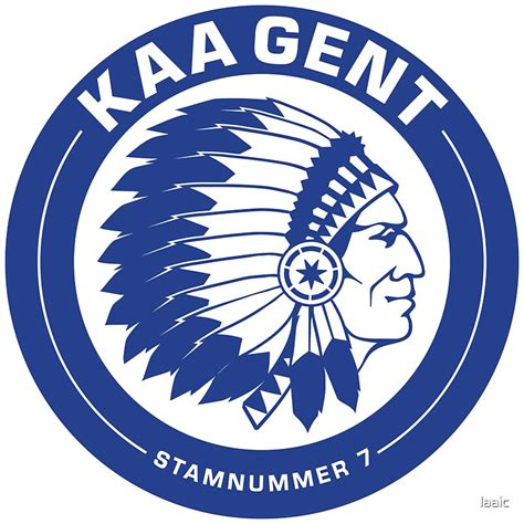 Aa gent moet de indiaan uit het logo van de club verwijderen. "KAA Gent" Stickers by laaic | Redbubble