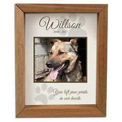 This personalized pet memorial stone confirms. Personalized Photo Framed Pet Memorial Shadow Box ...
