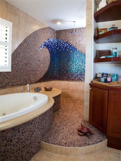 Thus, getting inspiring bathroom tiles ideas are really required. 31 Pictures of mosaic tiles in bathrooms