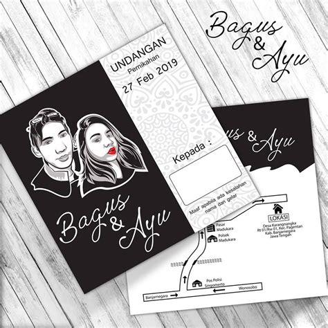 Maybe you would like to learn more about one of these? Wediing Invitation | Contoh Desain Undangan | Undangan ...