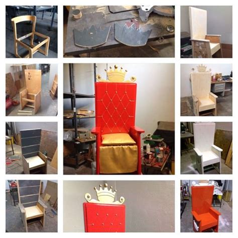 You can certainly build the throne completely from scratch, but you'll save time by starting with a chair to build off from. Birthday Throne | Decor, Throne chair, Diy chair