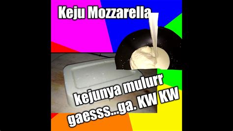 Mozzarella is a cheese that is not aged for long & hence , it's softer. Ide usaha || Cara Buat Keju Mozzarella || Keju Asli || no ...