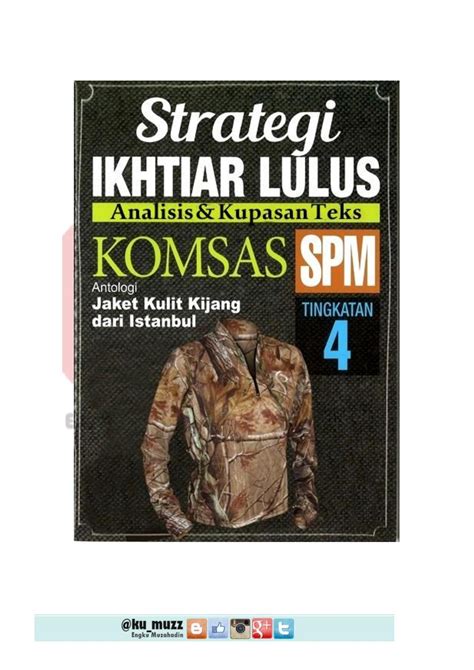 (mulai 2015 untuk spm 2016). Syair Bidasari Antologi Jaket Kulit Kijang Dari Istanbul ...