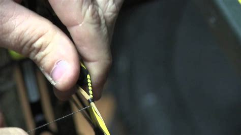 Here's a surefire method for tying in a peep sight. Tie in peep sight - YouTube