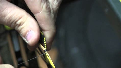 Here's a surefire method for tying in a peep sight. Tie in peep sight - YouTube