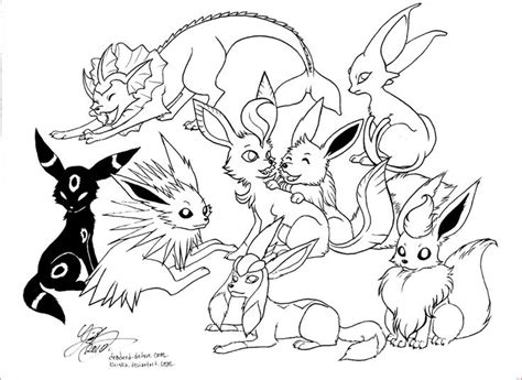 Coloriage nessa pokemon sword and shield. 13 Divertir Coloriage Pokemon Evoli Collection - COLORIAGE