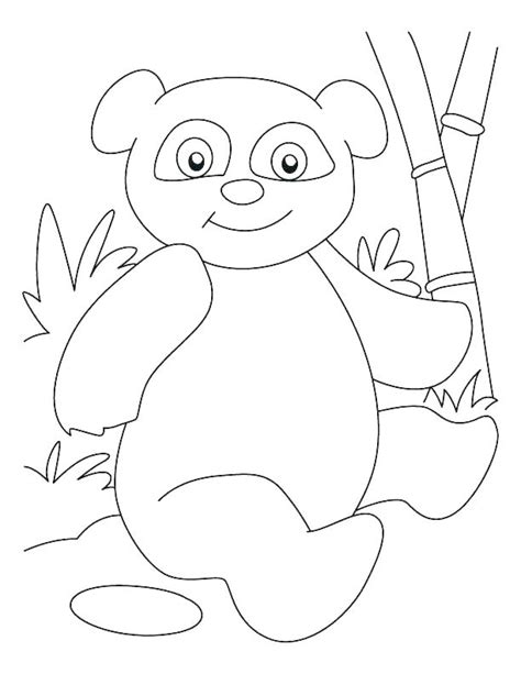 A panda bear colouring page, the panda bear is a probably the most famous endangered animal and lives in china. Cute Panda Bear Coloring Pages at GetColorings.com | Free ...