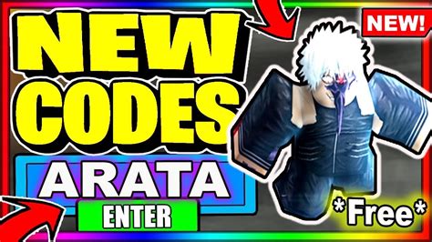 Our ro ghoul codes guide has the all updated list of working codes which you can redeem for a huge amount of free yen and rc. *MAY 2020* ALL NEW OP CODES! Roblox Ro Ghoul 💥ARATA ...