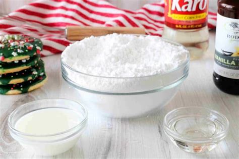 For the icing, whisk the confectioners' sugar, vanilla, corn syrup, and 2 tablespoons of water in a medium bowl. Easy Sugar Cookie Icing (That Hardens!) - The Anthony Kitchen