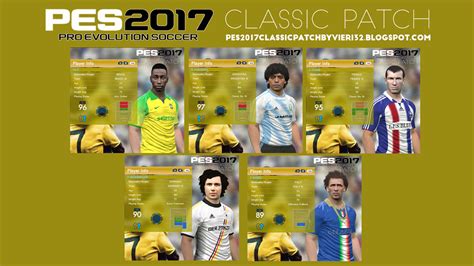 When you hit the ball, you feel a vibration. PES 2017 Classic Patch V1.0 by Vieri32 ~ GILAPESKU