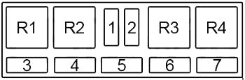 Audi A8 (1994 - 2002) - fuse box diagram - Auto Genius