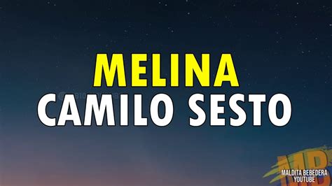 Chords ratings, diagrams and lyrics. Melina - Camilo sesto (Letra) Chords - Chordify