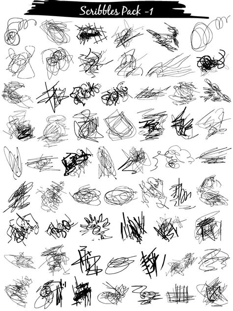 Texture needs to be more prominent. Doodle and Scribble in 2020 | Photoshop brushes, Drawing ...