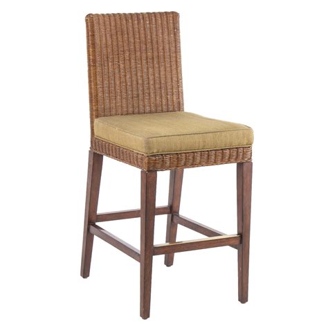 Maybe you would like to learn more about one of these? Pair of ETHAN ALLEN "Shiloh" Rattan Counter Stools with ...