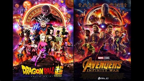 What a stupid post tho. 'Avengers: Infinity War' y 'Dragon Ball Super' se fusionan ...