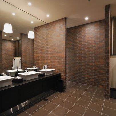 The trend of contemporary bathroom designs is scaled down, minimalist, highlighting warm, earthy tones. Commercial Bathroom Design Ideas, Pictures, Remodel and ...