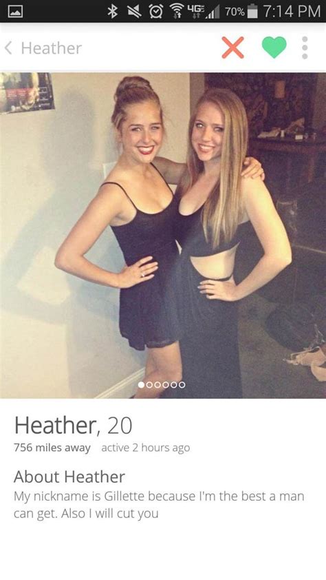 Now, bumble empowers users to connect with confidence whether dating, networking, or meeting friends online. 20 Tinder Profiles That Are So Funny, You'll Want To Swipe ...