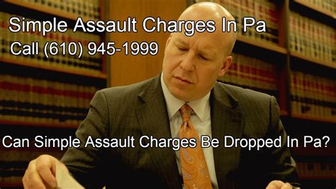 Recklessly causing someone else harm is also considered simple assault. Simple Assault Charges In Pa Minimum To Maximum - Get The ...