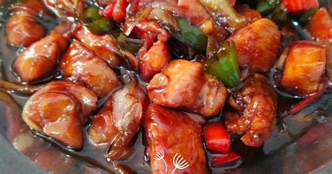 Tuang saus asam manis dan didihkan. Resep Ayam Asam Manis Saus Tiram / Lumuri ayam dengan ...