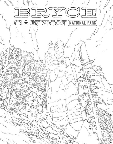 National endangered species day printable. Bryce Canyon national park coloring pages - Google Search ...