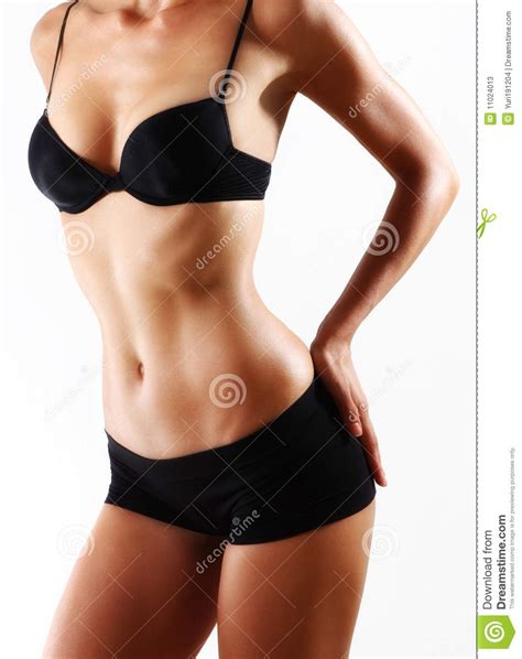 Most women have a preference for thinner body types, less muscular development, and less body fat. Woman body stock image. Image of measured, cellulite ...