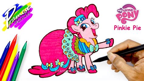 Will the real pink pony please sit down? Pinkie Pie #2 | Cara Menggambar dan Mewarnai Gambar Kuda Poni untuk Anak-anak - YouTube