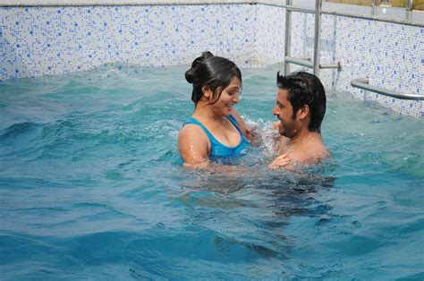 The end of the swimming pool movie. LG moviee: Swimming Pool Telugu Movie Stills